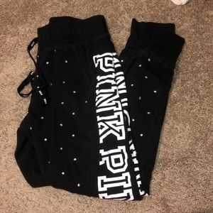 Vs pink joggers